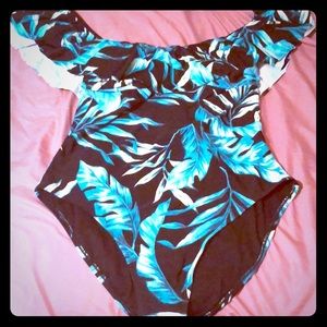 Off the shoulder bathing suit